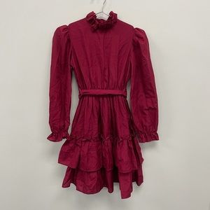 Vintage Yves Saint Laurent Ruffled Dress